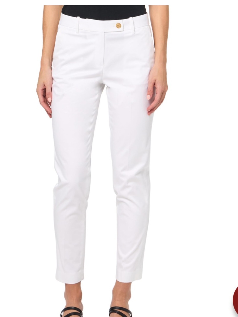 Brooks Brothers Stretch Cotton Advantage Chino® Pants, White, Size 12, NWT